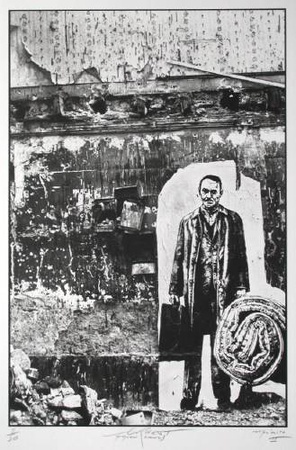 Les Expulses 2 by Ernest Pignon-Ernest Pricing Limited Edition Print image