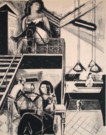 Scene De Bar by Carlos Torrallardona Pricing Limited Edition Print image