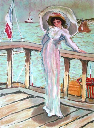 L'embarcadere by Ramon Dilley Pricing Limited Edition Print image