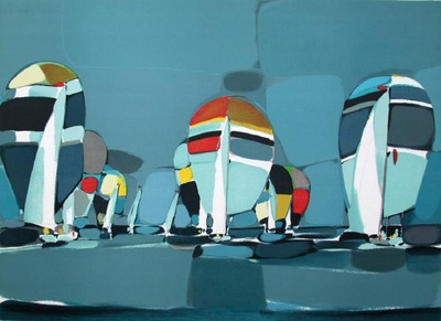 Regate 4 by Michel Bez Pricing Limited Edition Print image