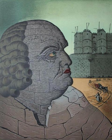 Portrait Du Marquis De Sade by Man Ray Pricing Limited Edition Print image