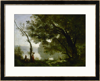 Memory Of Mortefontaine, France, 1864 by Jean-Baptiste-Camille Corot Pricing Limited Edition Print image