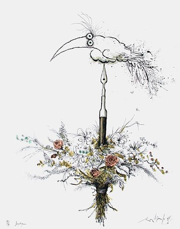 Bouquet Garni by Ronald Searle Pricing Limited Edition Print image