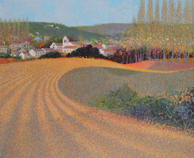 L'automne En Roussillon by Andre Bourrie Pricing Limited Edition Print image
