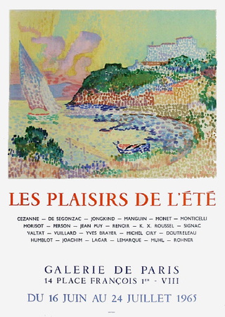 Expo Galerie De Paris by Paul Signac Pricing Limited Edition Print image