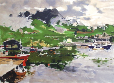 En Norvege by Michel Rodde Pricing Limited Edition Print image