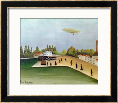 Quay At Ivry, Circa 1908 by Henri Rousseau Pricing Limited Edition Print image