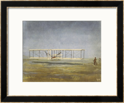 The First Flight: Kitty Hawk by A.W. Diggelmann Pricing Limited Edition Print image