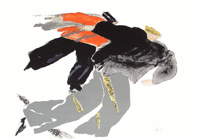Skridskoakare Ii by Birgit Broms Pricing Limited Edition Print image