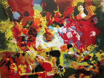 Fin De Soiree by Lucien Ruolle Pricing Limited Edition Print image