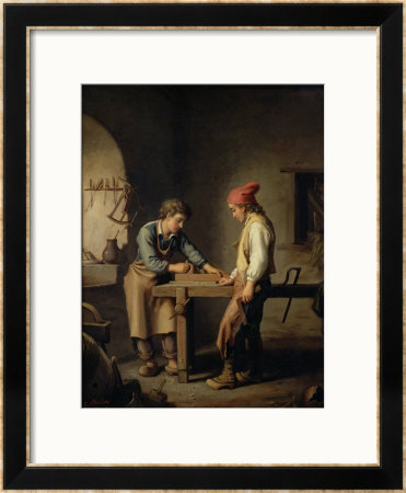 The Young Apprentice, Before 1903 by Edouard Amable Onslow Pricing Limited Edition Print image