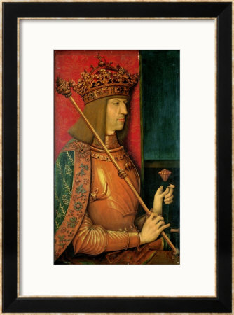 Emperor Maximilian I (1459-1519) by Bernhard Strigel Pricing Limited Edition Print image
