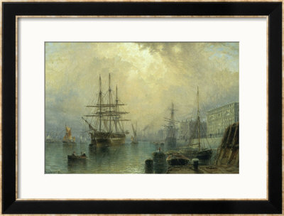 H.M.S. War Sprite Off Greenwich by Claude T. Stanfield Moore Pricing Limited Edition Print image