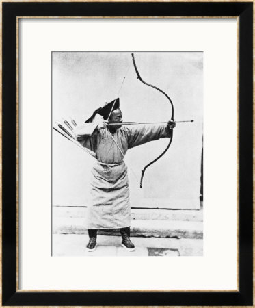 Chinese Archer, Circa 1870 by John Thomson Pricing Limited Edition Print image