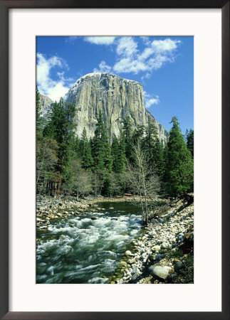 El Capitan & Merced River, Yosemite National Park, Usa by Mark Hamblin Pricing Limited Edition Print image
