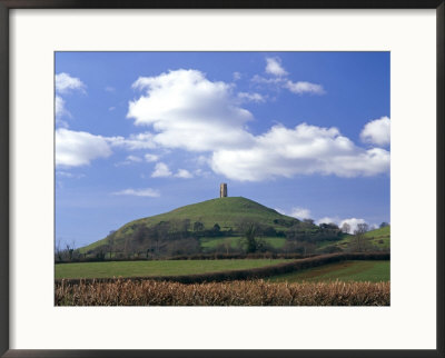 Glastonbury Tor, England, Uk by Tony Howell Pricing Limited Edition Print image