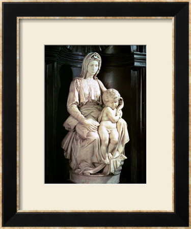 Madonna Of The Stoffe, Florence by Michelangelo Buonarroti Pricing Limited Edition Print image