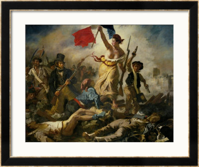 Liberty Leading The People, 1830 by Eugene Delacroix Pricing Limited Edition Print image