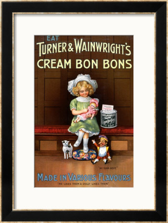 Turner & Wainwright's Cream Bon-Bons by The National Archives Pricing Limited Edition Print image