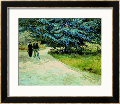 The Poet's Garden, Arles 1888 by Vincent Van Gogh Pricing Limited Edition Print image
