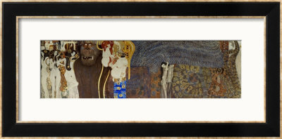 The Hostile Powers, The Titan Typhoeus, The Three Gorgons, Voluptiousness, Wantonness, Immoderation by Gustav Klimt Pricing Limited Edition Print image