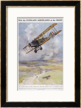 An Allied Aeroplane Carries A Motorcycle On Its Wing by C.E. Turner Pricing Limited Edition Print image