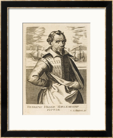 Hendrik Cornelius Vroom Dutch Painter by Esme De Boulonois Pricing Limited Edition Print image