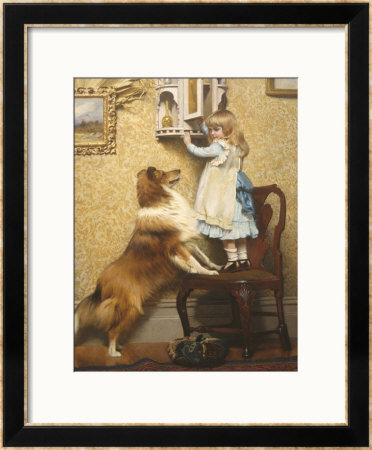 Secret Place by Charles Burton Barber Pricing Limited Edition Print image