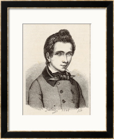 Evariste Galois French Mathematician by Alfred Galois Pricing Limited Edition Print image