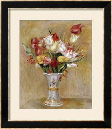 Tulips by Pierre-Auguste Renoir Pricing Limited Edition Print image