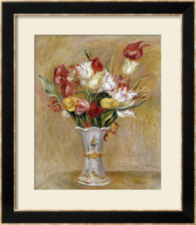 Tulips by Pierre-Auguste Renoir Pricing Limited Edition Print image