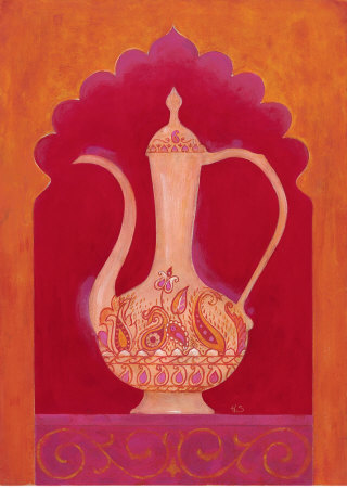 Paisley Tea by Hope Smith Pricing Limited Edition Print image