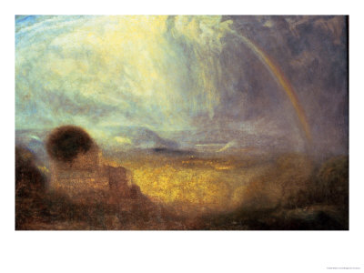Landscape With A Rainbow by William Turner Pricing Limited Edition Print image