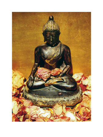 Rose Buddha by Margriet Westervaarder Pricing Limited Edition Print image