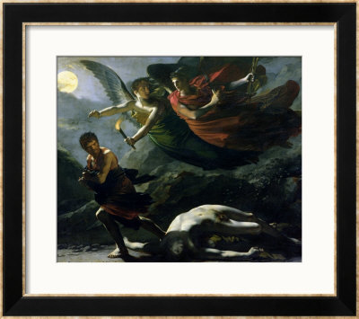Justice And Divine Vengeance Pursuing Crime, 1808 by Pierre-Paul Prud'hon Pricing Limited Edition Print image