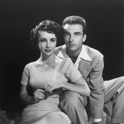 Elizabeth Taylor And Montgomery Clift Posing Together During Filming Of A Place In The Sun by Peter Stackpole Pricing Limited Edition Print image