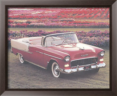 1955 Bel Air by Ron Kimball Pricing Limited Edition Print image
