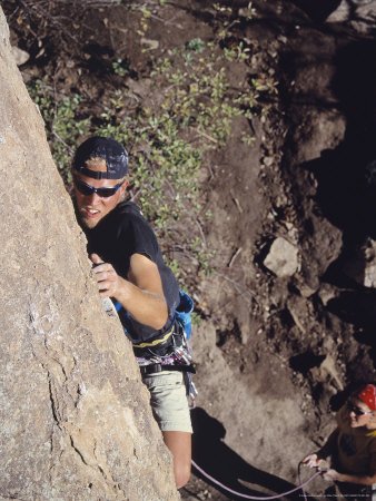 Climbing How The West Was Won 5.9, Colorado by Mike Tittel Pricing Limited Edition Print image