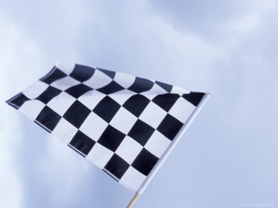 Checkered Flag by Fogstock Llc Pricing Limited Edition Print image