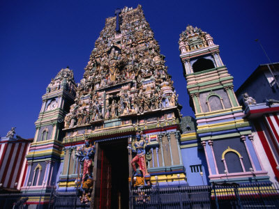 Hindu Kovi Temple Entrance Colombo, Sri Lanka by Michael Aw Pricing Limited Edition Print image