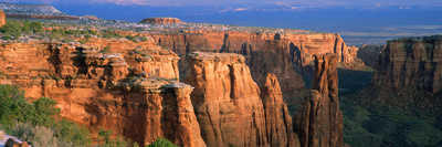 Colorado National Monument Sandstone Mesa, Cliffs, And Canyons, Usa by Robert Kurtzman Pricing Limited Edition Print image