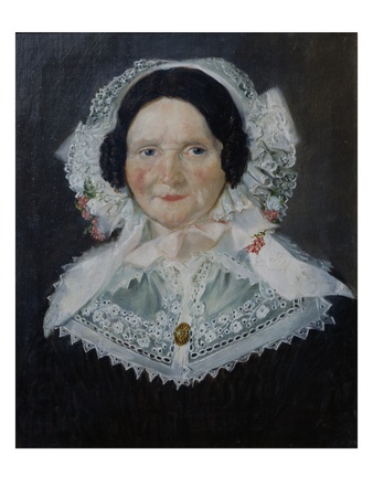 Portrait Of A Woman (Oil On Canvas) by Matthias Stoltenberg Pricing Limited Edition Print image