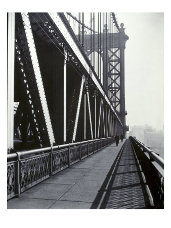 Manhattan Bridge, Manhattan by Berenice Abbott Pricing Limited Edition Print image
