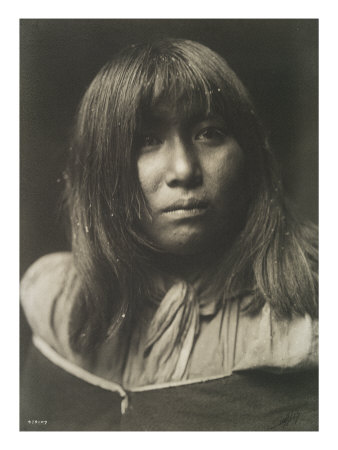 Toknovije, Walapai Girl by Edward S. Curtis Pricing Limited Edition Print image