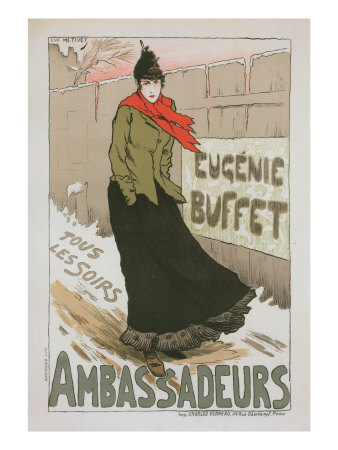 Le Concert Des Ambassadeurs, Eugenie Buffet by Lucien Metivet Pricing Limited Edition Print image