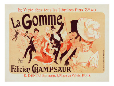 La Gomme by Jules Chéret Pricing Limited Edition Print image
