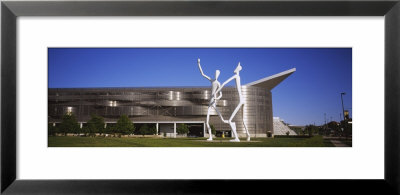 Dancers Sculpture By Jonathan Borofsky, Front Of Colorado Convention Center, Denver, Colorado, Usa by Panoramic Images Pricing Limited Edition Print image