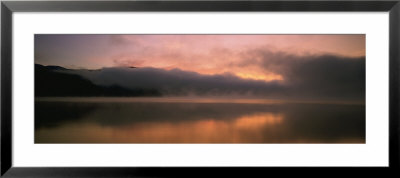 Mist Covering Mountains, Missouri River, Montana, Usa by Panoramic Images Pricing Limited Edition Print image