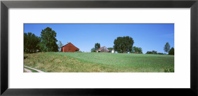 Barn In A Field, Missouri, Usa by Panoramic Images Pricing Limited Edition Print image
