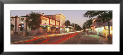 Sloppy Joe's Bar Illuminated At Night, Duval Street, Key West, Florida, Usa by Panoramic Images Pricing Limited Edition Print image